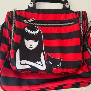 Emily the Strange traveler vanity bag